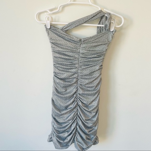 NWT Lovers and Friends Maysen Mini Dress In Sage Dot Size: XS - Picture 6 of 13